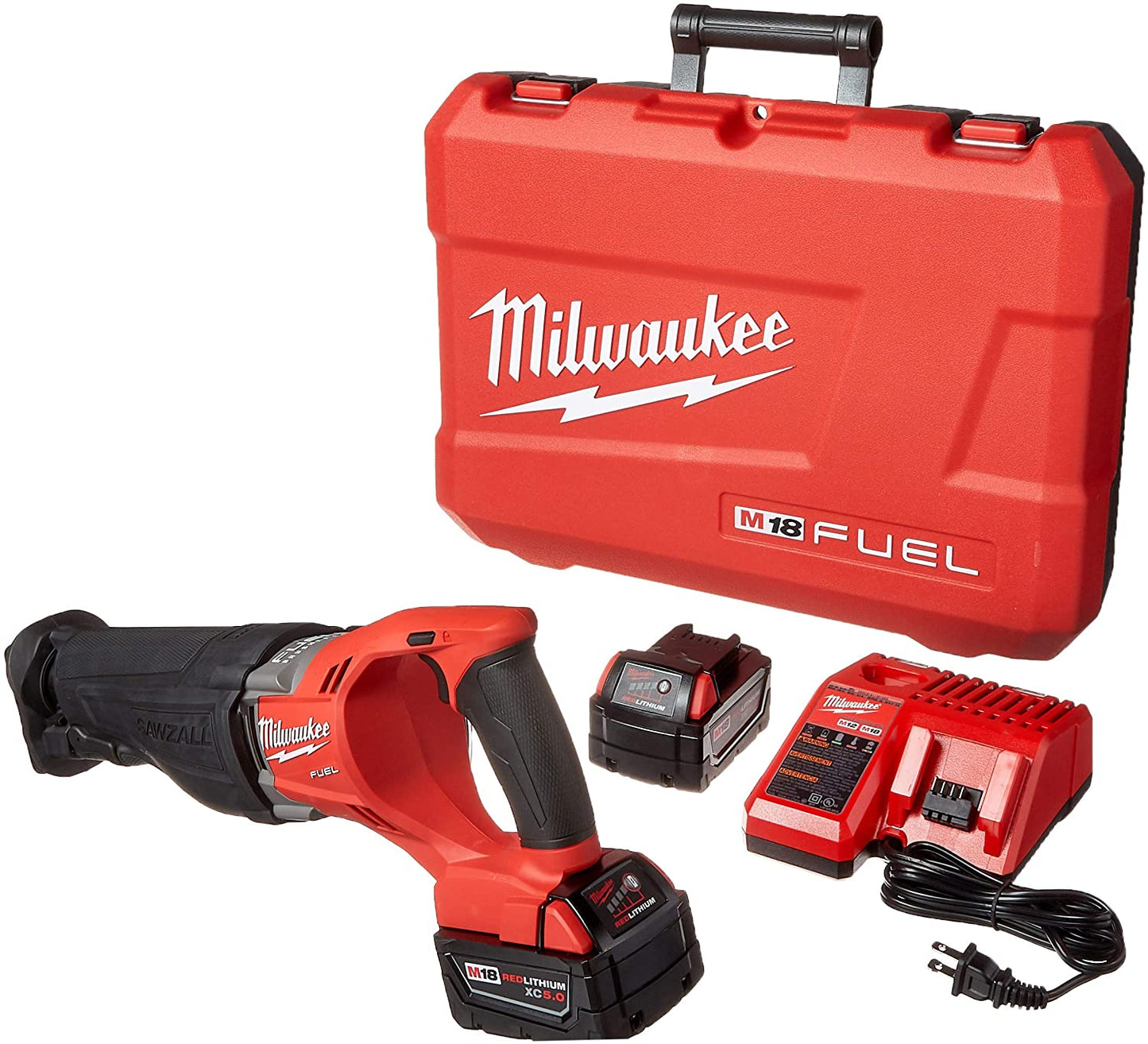 M18 FUEL SAWZALL 2 BATTERY KIT MILWAUKEE
