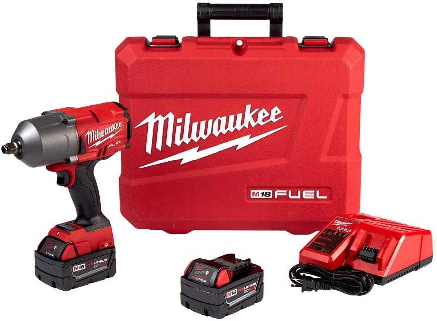 M18 FUEL 1/2 IMPACT WRENCH KIT MILWAUKEE