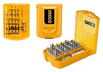 30 Piece Screwdriver Bit Set Ingco