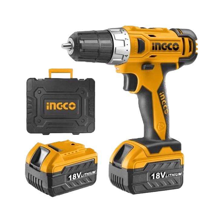 3/8" Cordless Impact Drill 18 Volt Ingco