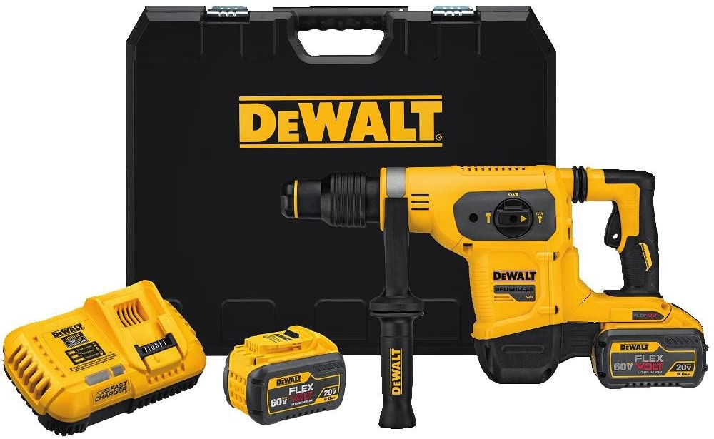 Rotary Hammer Drill Cordless 60V FlexVolt 1-9/16" SDS Max (Kit)