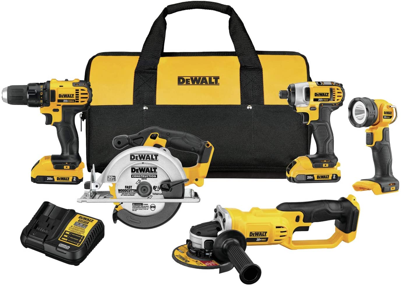 Combo Kit 5-Tool W/Charger 20V