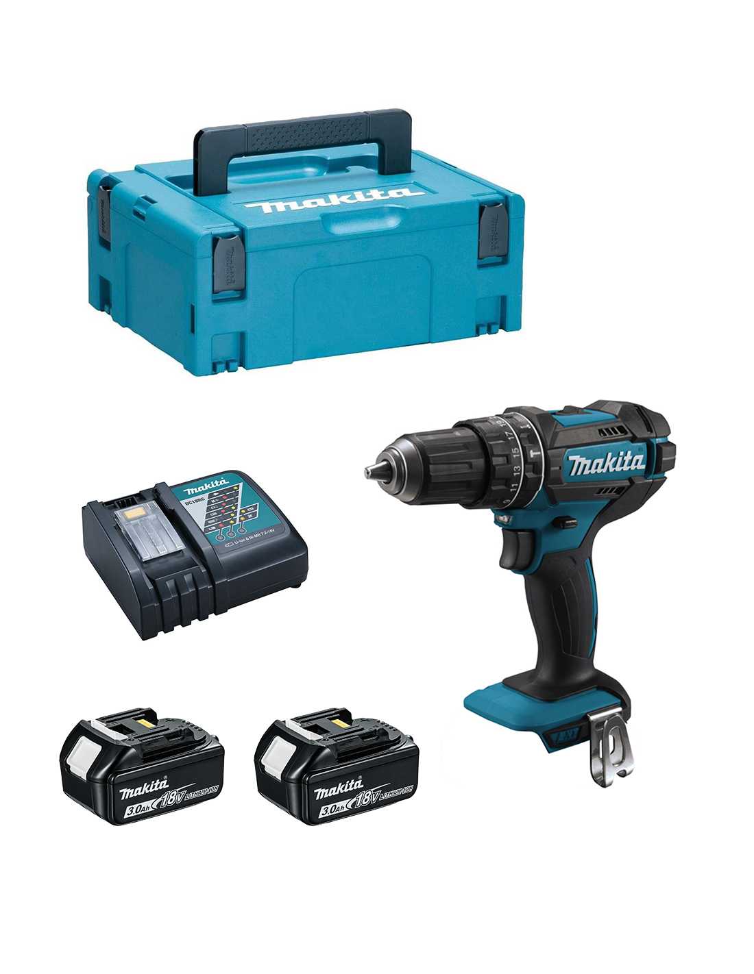 Combo - DHP482/DC18RC Makita