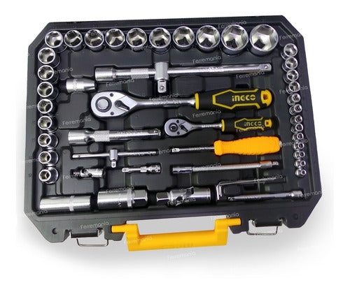 94 Piece Socket Set 1/4" & 1/2" Drive