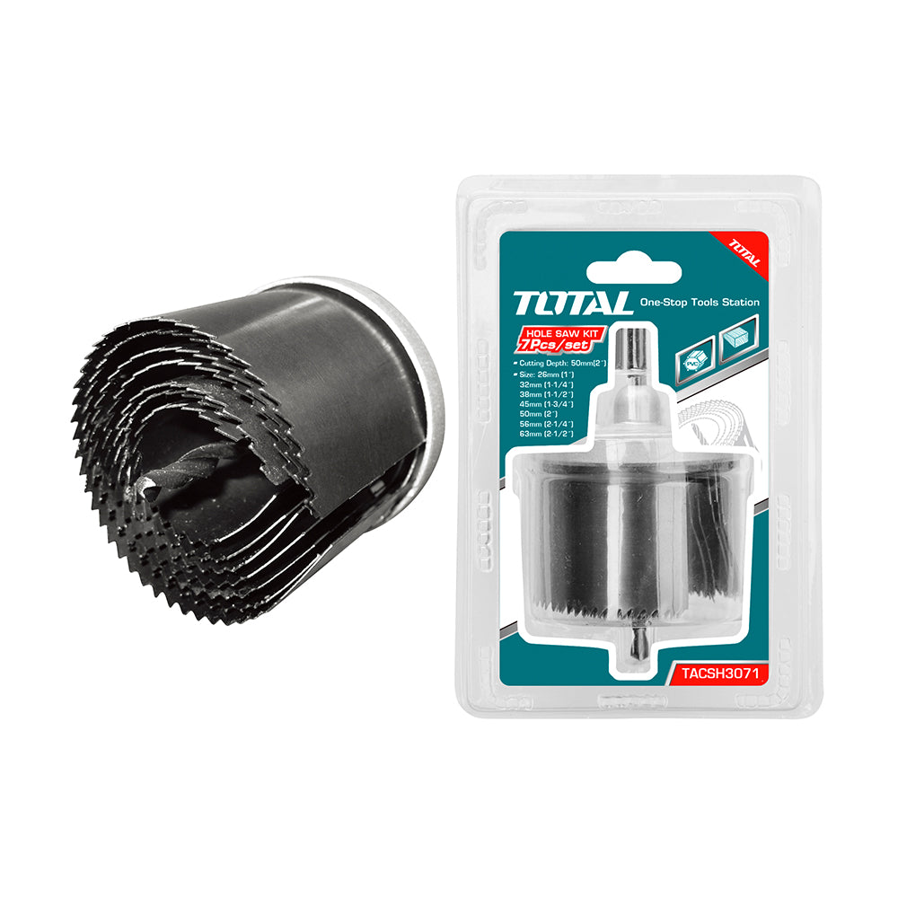 HOLE SAW SET, TOTAL, TACSH3071, 12 PC