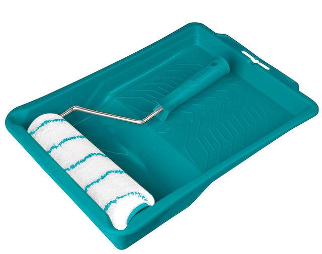 PAINT ROLLER W/ TRAY, TOTAL, THT81122301, 3 IN 1