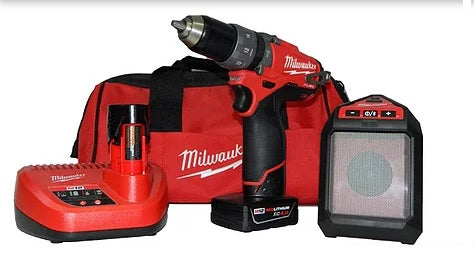 M12 1/2 DRIVER/DRILL/SPEAK KIT MILWAUKEE