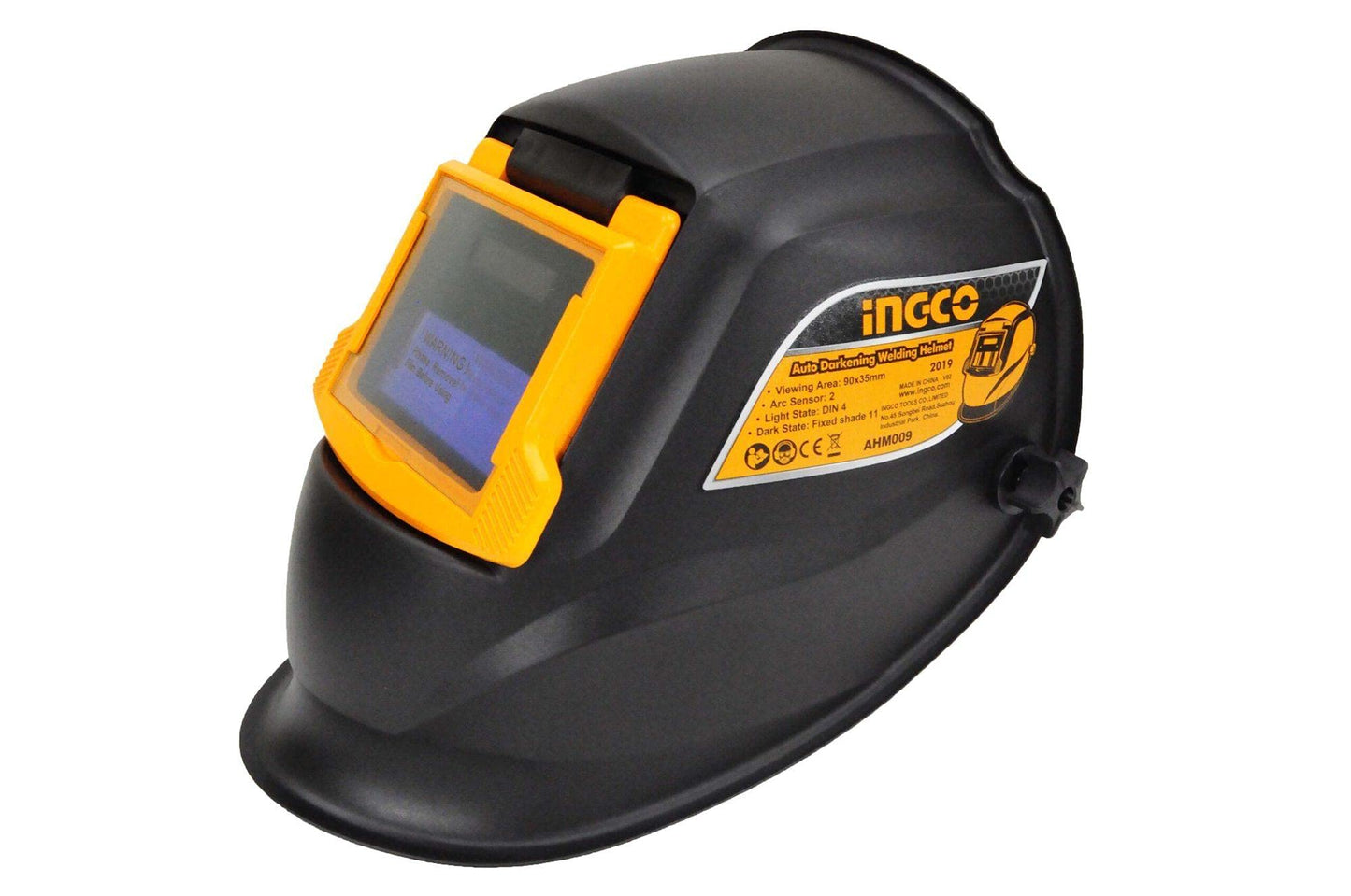 Welding Helmet Auto Darkening Fixed Shade Ingco