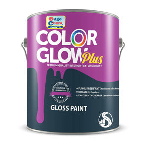 Paint (oil-based) Gloss White Int/Ext Color Glow Plus 1 qt. - EdgeChem