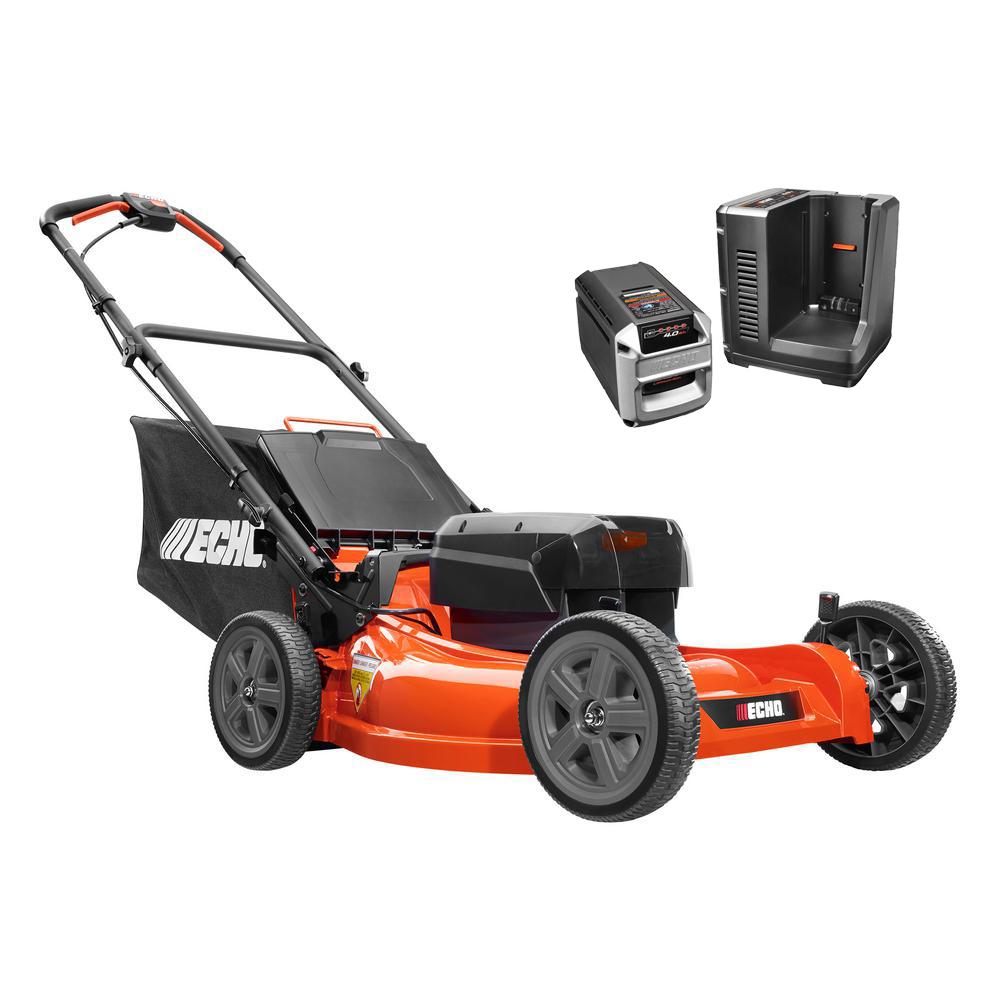 Lawn Mower - 21 in 58V Mower W/4AH BATT/CHARGER Echo