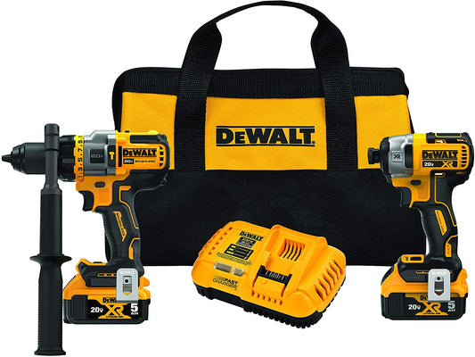 Combo Kit 20V 2pc. Hammer Drill & Driver w/2-5.0Ah Battery/Charger/Case
