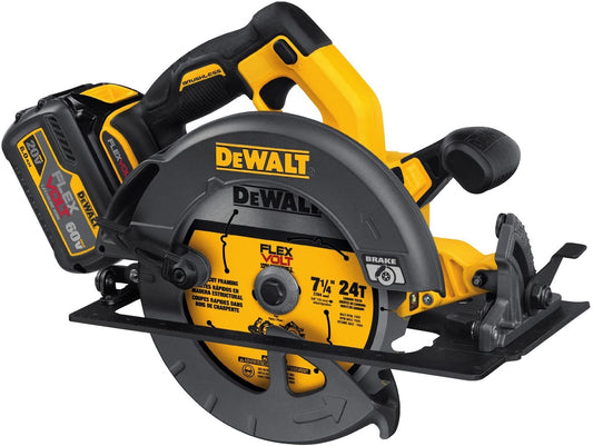 Circular Saw 7-1/4" 60V Max FlexVolt w/1 Battery/Charger