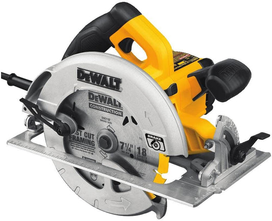 Circular Saw 7-1/4" 15 Amp Lightweight w/ Brake