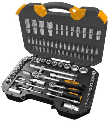 94 Piece Socket Set 1/4" & 1/2" Drive