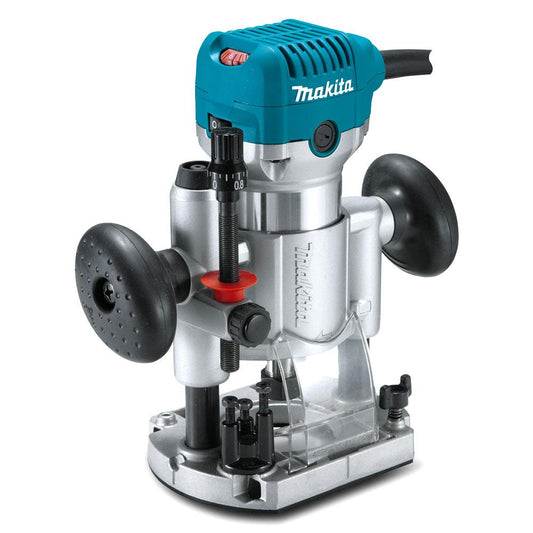 Router - Plunge 1/4 in 710w Makita (Assy Kit & Tool Bag)