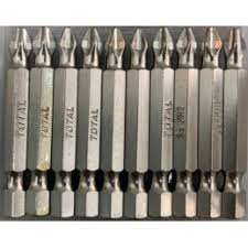 PHILLIPS BIT, TOTAL, PH2X50MM, TAC16PH223, 10PCS