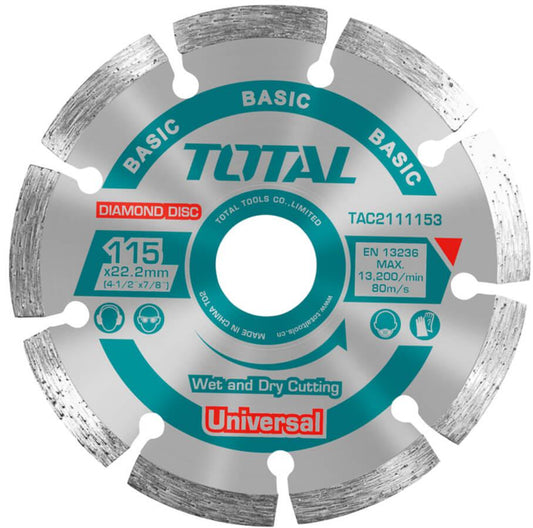 DIAMOND DISC, TOTAL, TAC2111153, 4-1/2&quot;