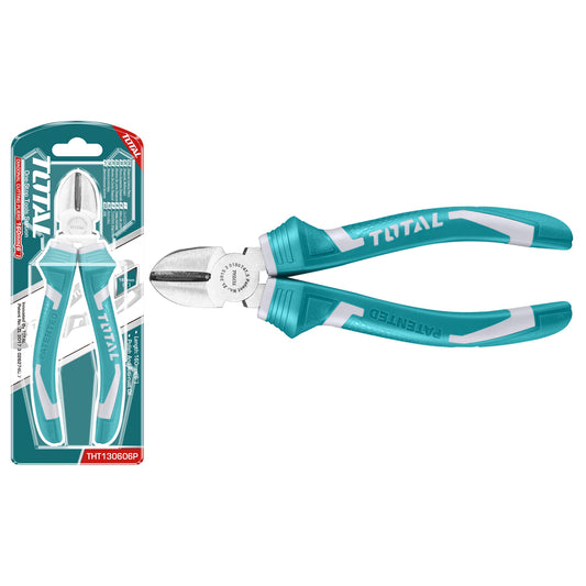 DIAGONAL CUTTING PLIER, TOTAL, THT130606P, 6&quot;