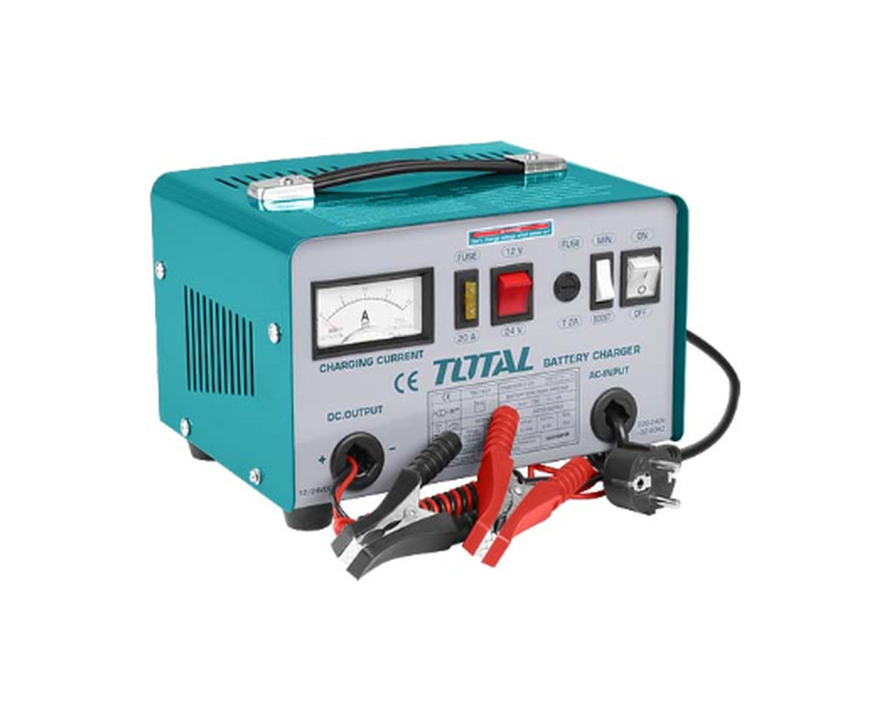 BATTERY CHARGER, TOTAL, UTBC1601, 12/24V