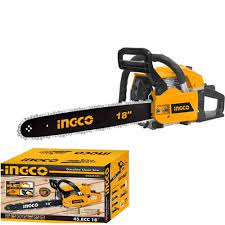 Gasoline Chain Saw 18" 46cc 1.8Kw Ingco